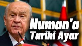 Bahçeli'den Numan'a Tarihi Anayasa Dersi "Demokrat Yobaz"