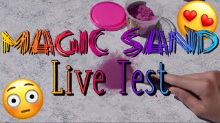 Magic Sand - LIVE TEST | KindOfJessi