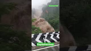 Water flowing in kapilathertham