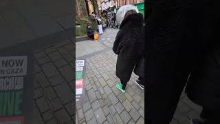 Derby protest speach free Palestine 🇵🇸