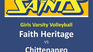 FHS vs. Chittenango - Girls Varsity Volleyball