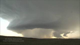 Amazing Storm Structure August 17, 2011 Nebraska