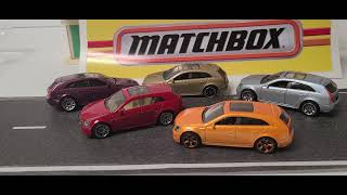 MATCHBOX 2021  5 PACK MBX WAGONS AND SHOWCASE Cadillac / Ford / Chevy Wagons