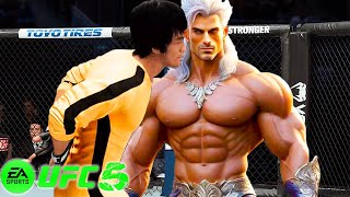 🐲 UFC5 Bruce Lee vs. God of Biceps UFC 5 - Super Fight 🐲