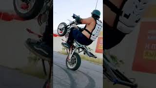 Финты на Питбайке🔥#pitbike #pitbikemoto #pitbikes #minimoto #stunt #stuntriding