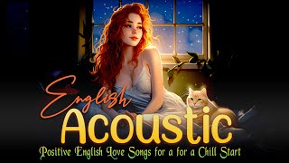 Morning Acoustic Songs 2024 Cover 🌅 Positive English Love Songs Playlist for a Relaxing Day Start