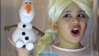 ELSA MAKEOVER AND MAKEUP TUTORIAL FOR KIDS by Ava