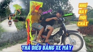 Tờ Ka Hờ | Thử Thách Thả Diều Bằng "Xe Máy" . Liệu Có Bay Được Không?