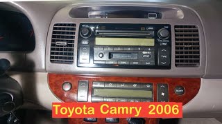 Toyota camry 2006 Android screen fixing