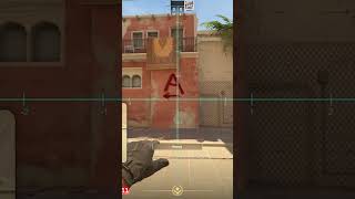 How to smoke short in mirage. (Counter-Strike 2)