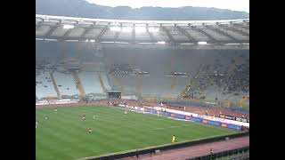 Roma - Udinese 2007/2008 - ultras Udinese in trasferta - panoramica settore ospiti - amarcord