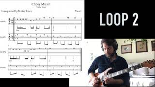 Toosii - Choir Music (Guitar Loop with Tab)