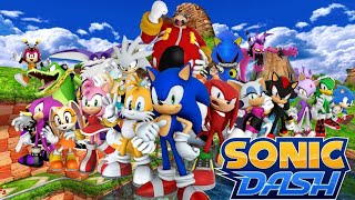 SONIC DASH SAVE DATA COMPLETO TUDO DESBLOUEADO