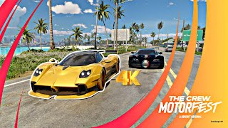 Pagani Utopia And Bugatti Free ride THE CREW MOTORFEST