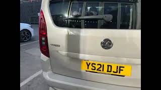 2021 Vauxhall Combo Life 1.2 Turbo SE MPV 5dr Petrol Auto Euro 6 (s/s) (130 ps)