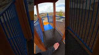 bella ciao raining playground parkour pov