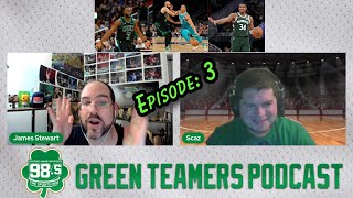 Jaylen Brown Injury, Grant Williams Hard Foul & Giannis Trade Ideas - Green Teamers Episode 3