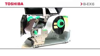 Toshiba Industrial Barcode Printer B-EX6 Product video