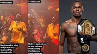 Israel Adesanya Message To Fans Following Victory In His Huge Fight