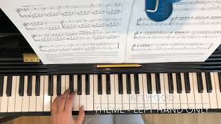 ABRSM Grade 1 - Attwood - Theme (Left Hand Slowly)