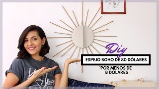 DIY espejo boho y natural