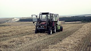 Prasowanie i zbieranie słomy 2016 | Zetor 7211+tur Claas rollant 46 rotocut Ursus C330|