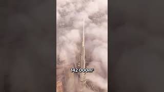 ESTE EDIFICIO INCREÍBLE ES EL BURJ KHALIFA, COMO SE LO PUEDE VER UNO, ES EL MÁS GRANDE DEL MUNDO ⏳️🌎