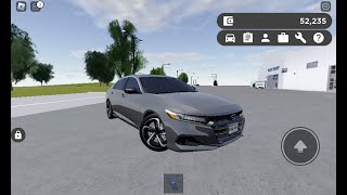 2022 Honda Accord Sport REVIEW |Greenvile wisc (ROBLOX)