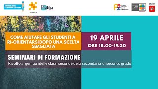 Webinar: Come aiutare gli studenti a ri-orientarsi dopo una scelta sbagliata