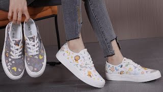 Sepatu Wanita MODEL Sneakers casual 2556