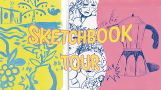 sketchbook tour ★ how I found my style & loosened up