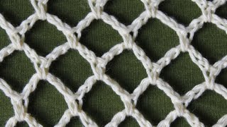 How to INCREASE mesh stitch pattern 22