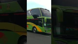 Bis tingkat GUNUNG HARTA berangkat menuju kota malang #bismaniacomunity #videoshort