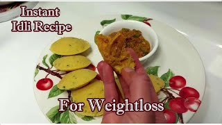 Instant Idli Recipe| #shorts |Moong dal Idli |No rice no fermentation Idli for Weightloss|YGBSWorld