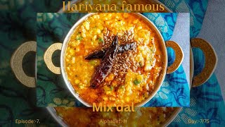 ||Hariyana Traditional food litti Mix Dal || Ep - 7 DAY-6/75 ALPHABET-H ||