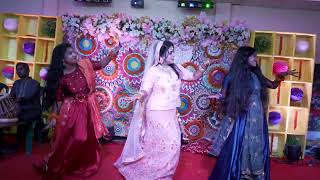 Bride Dance performance on Pushpa: Saami Saami and Odhani  song || Bride Dance