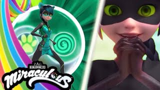 Lady Snake Unify Transformation!!🐈‍⬛🐍✨ Lady Noir With Snake Miraculous🖤💚💫 | [FANMADE]