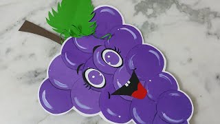 How to make grapes Fancy dress / Grapes Fancy dress making idea step by step