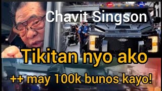 100K pabuya ni dating Gov. Chavit Singson sa nakahuli sa Convoy nya sa Edsa Bus way? Na tikitan din!