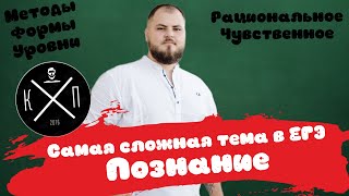 Познание - формы, методы, уровни I ЕГЭ и ОГЭ по Обществознанию