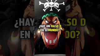 ¿Hay un FALSO "D." en el MUNDO? #onepiece #onepieceedit