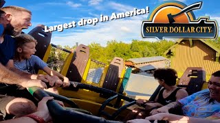 We Conquered the Largest Drop on a Raft Ride in North America! + Stranded at Silver Dollar City!