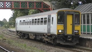 Class 153 Sprinter Compilation -GWR - 2017