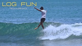 log fun   Tedi Kurniadi  #longboards #trendingvideo  #westjava#surflesoon #singlefin #short