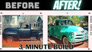 1954 Chevy 3100 | Bringing my truck back to life in 3 minutes