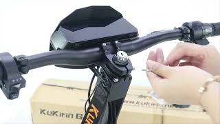 Kukirin G4 electric scooter unboxing and assembly demonstration #kukirin #electricscooter #kukiring4