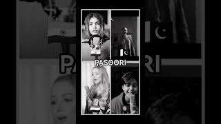 Pasoori | Battle By - Aish, Ali Sethi, Emma Heesters & Sahil Sanjan | #shorts #pasoori #alisethi