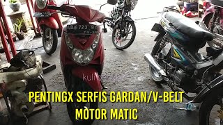 tutorial//Scoopy fi berhantu mesin hidup tak bisa jalan