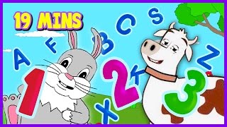 Little Learners Sing-along Collection | Educational Songs For Children | 19 Minutes By BubblePopBox