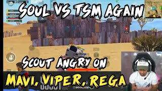 [Scout POV] Scout Angry On Mavi, Viper, Regaltos after Wiped Out By TSM || Soul vs Tsm Again